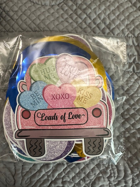 Valentine's heart decorations