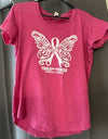 Women's pink Matco tools shirt for breast cancer awareness