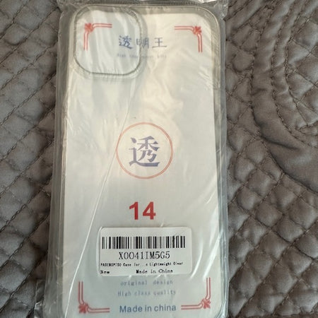 Clear cellphone cover
