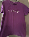 Coffee heartbeat T-shirt