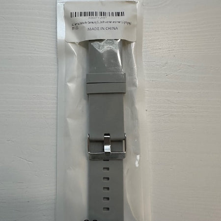 Gray watch band