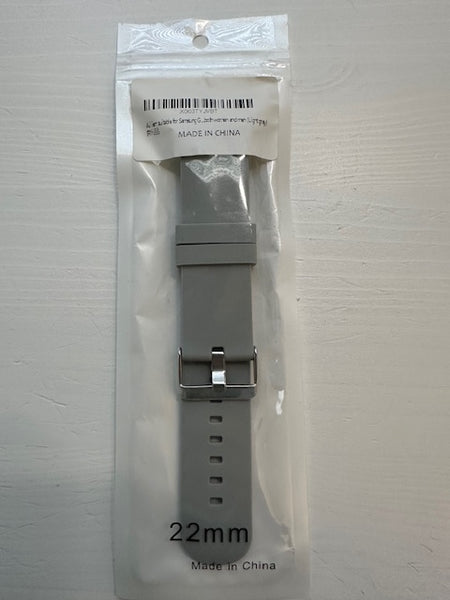 Gray watch band