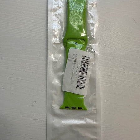 Lime green watch band