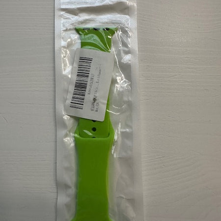 Lime green watch band