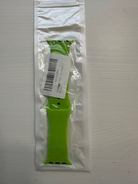 Lime green watch band