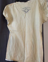 Women's yellow Harley Davidson T-shirt