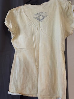 Women's yellow Harley Davidson T-shirt