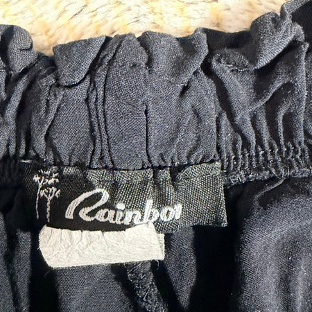 Plus Size Paper Bag Shorts