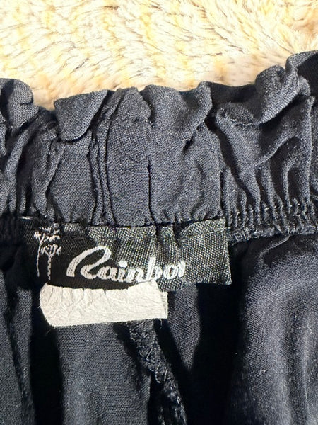 Plus Size Paper Bag Shorts